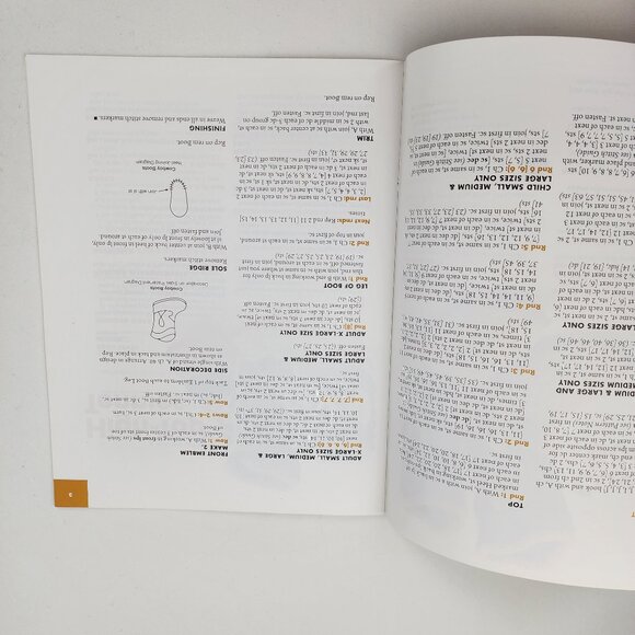 Lot of 2 Annie's Attic Crochet Books Big Foot Boutique & Mile A Minute Slippers - Picture 10 of 16